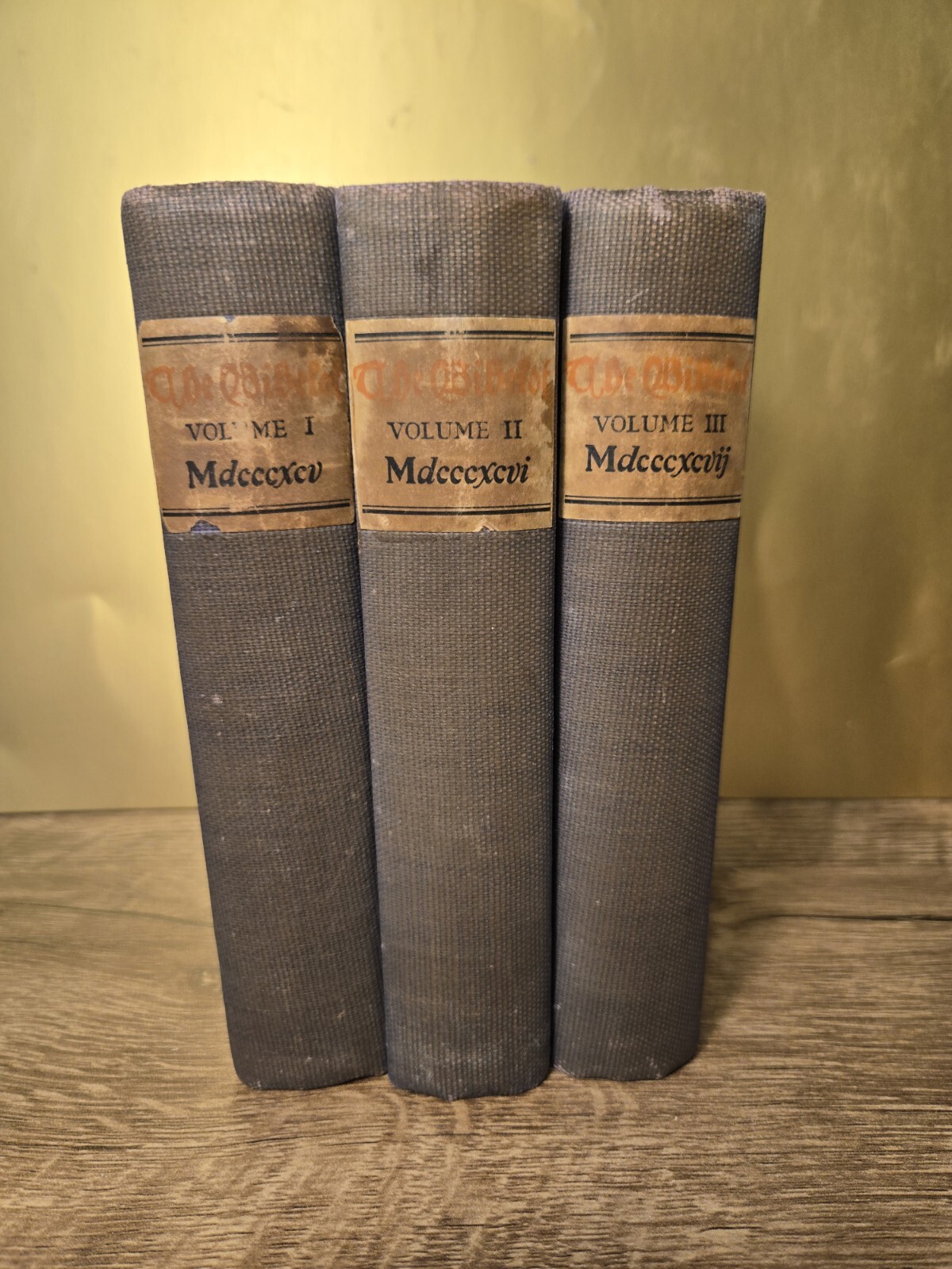 The Bibelot, Volumes I-III Testimonial Edition, 1895-1897, Thomas B. Mosher