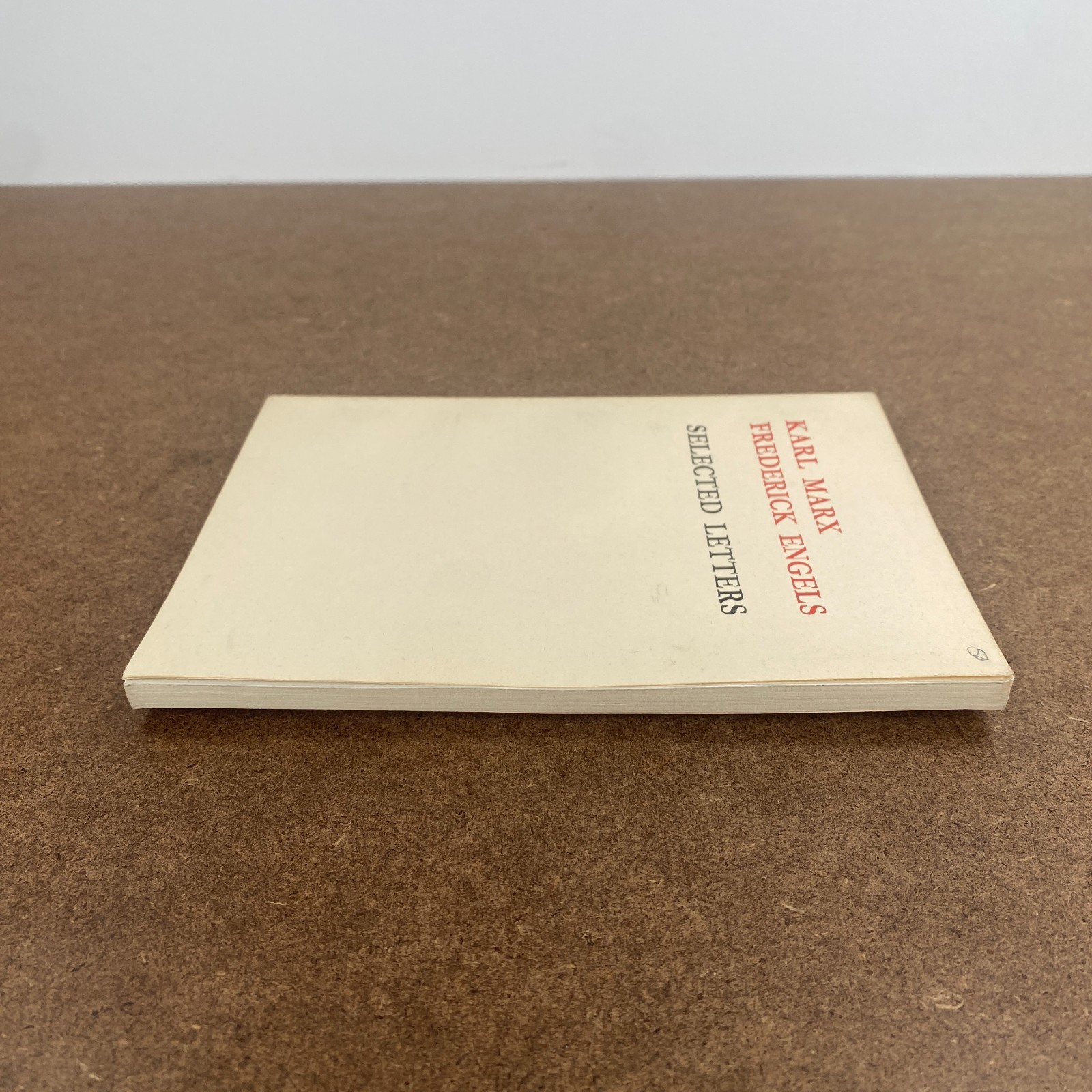 Marx Engels Selected Letters 1977 First Edition Foreign Languages Press PB