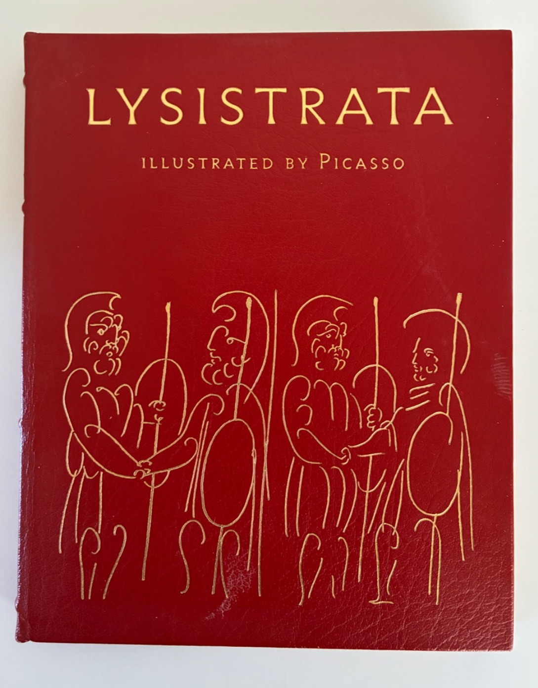 EASTON PRESS LYSISTRATA Aristophanes Pablo Picasso Leather Famous Editions 1983