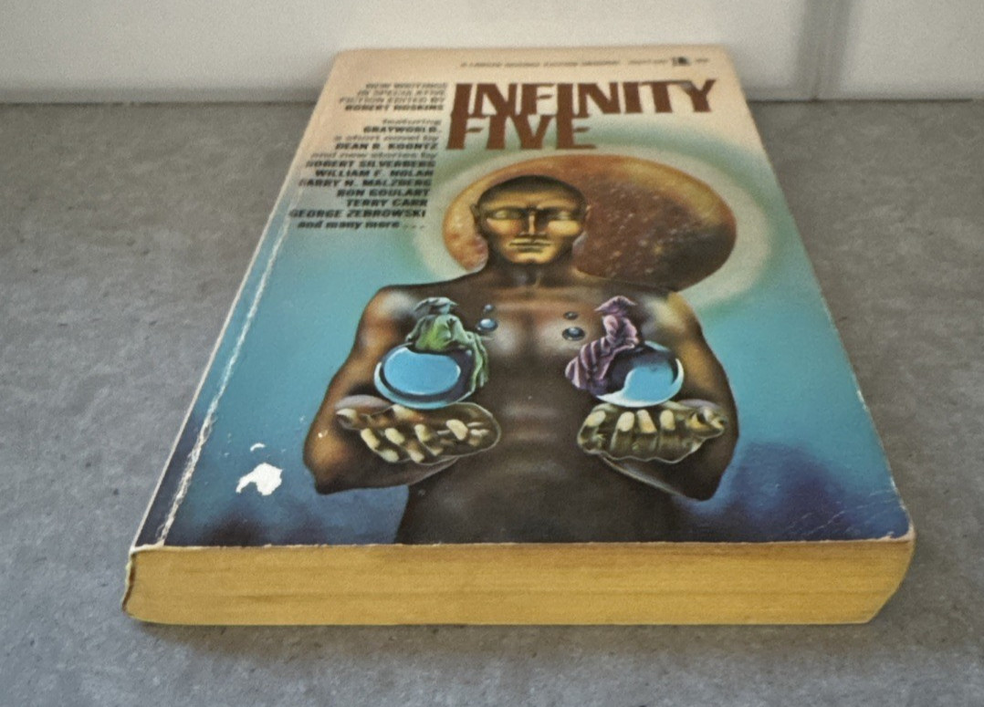 Infinity Five Edited by Robert Hoskins Vintage 1973 Lancer Books Paperback