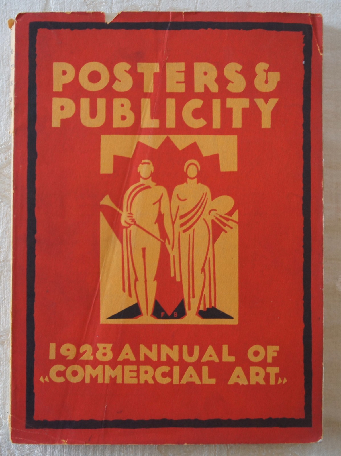 ART DECO ERA POSTERS & PUBLICITY 1928 ANNUAL OF COMMERCIAL ART THE STUDIO