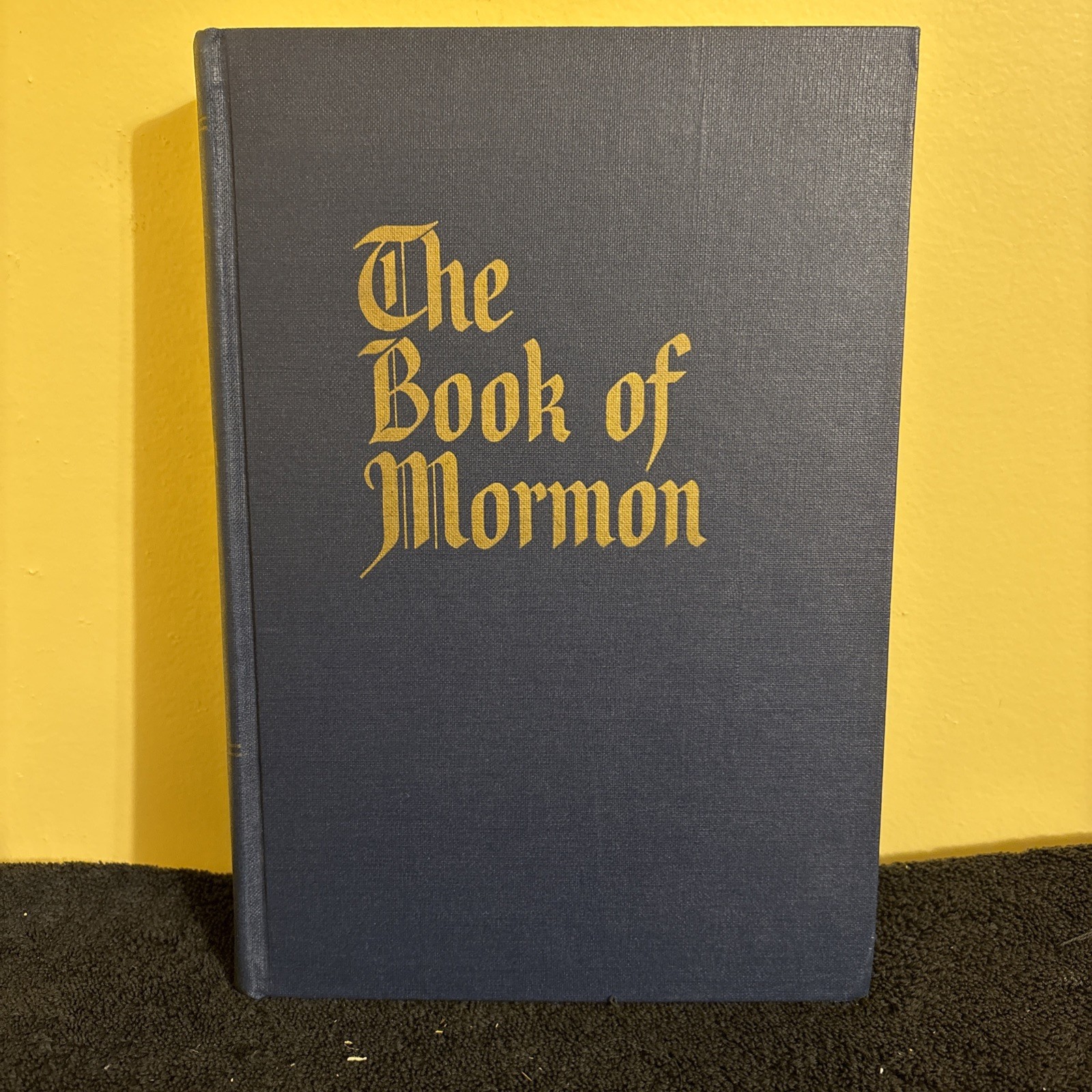 Vintage 1962 The Book Of Mormon Hardcover Book illustrated and large print