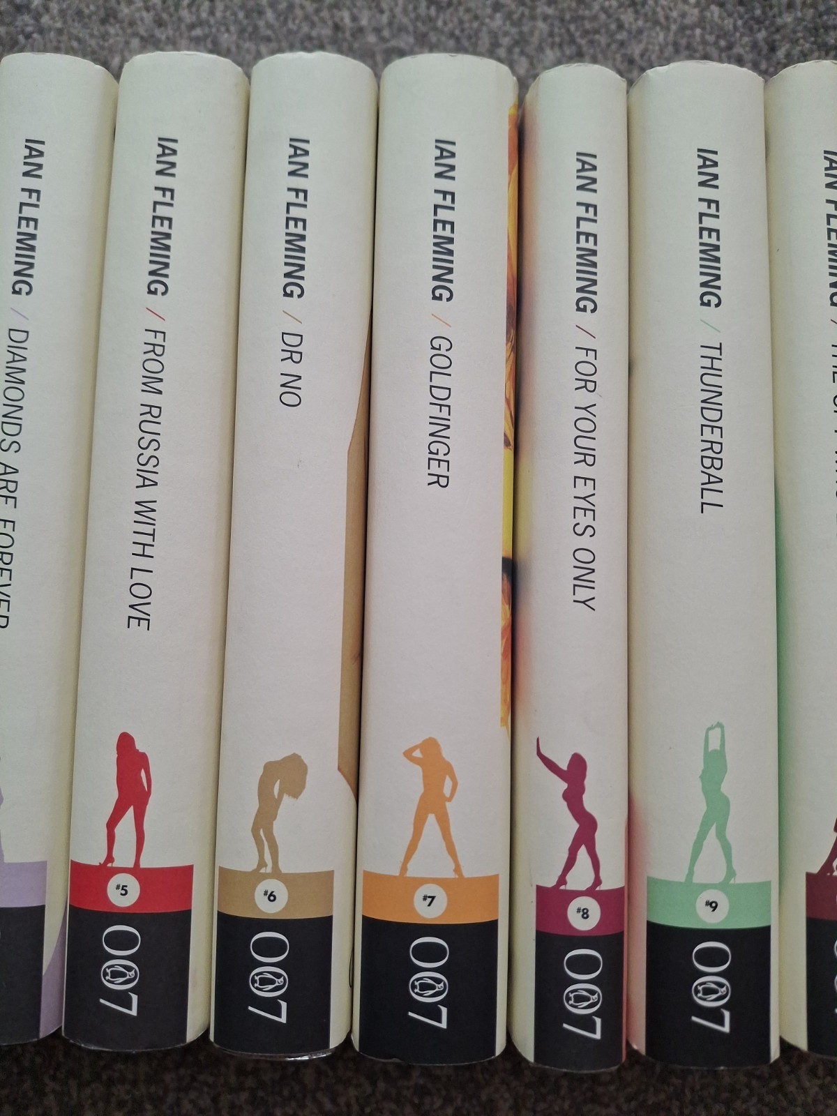 First Edition Centenary Edition James Bond 007 Ian Fleming 14 Book HB Set