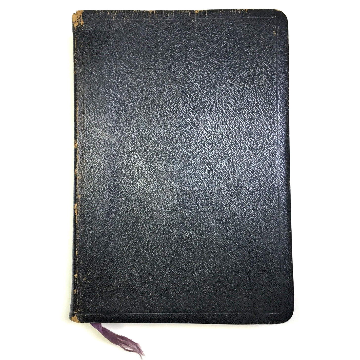 Vintage THE SYSTEM BIBLE STUDY Leather Cover 1947 Revised Enlarged