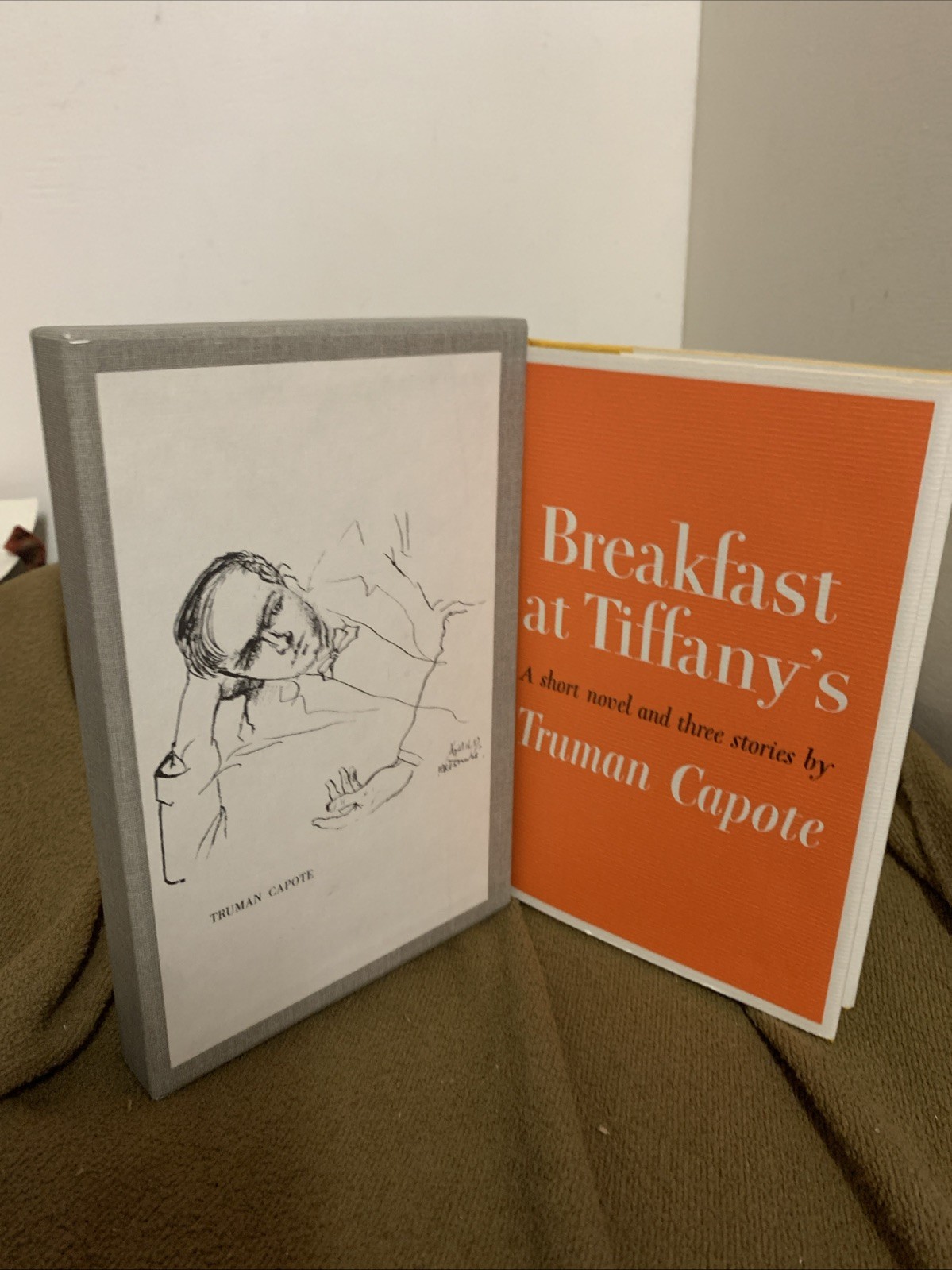 BREAKFAST AT TIFFANY’S By Truman Capote First Edition Library Facsimile Edition