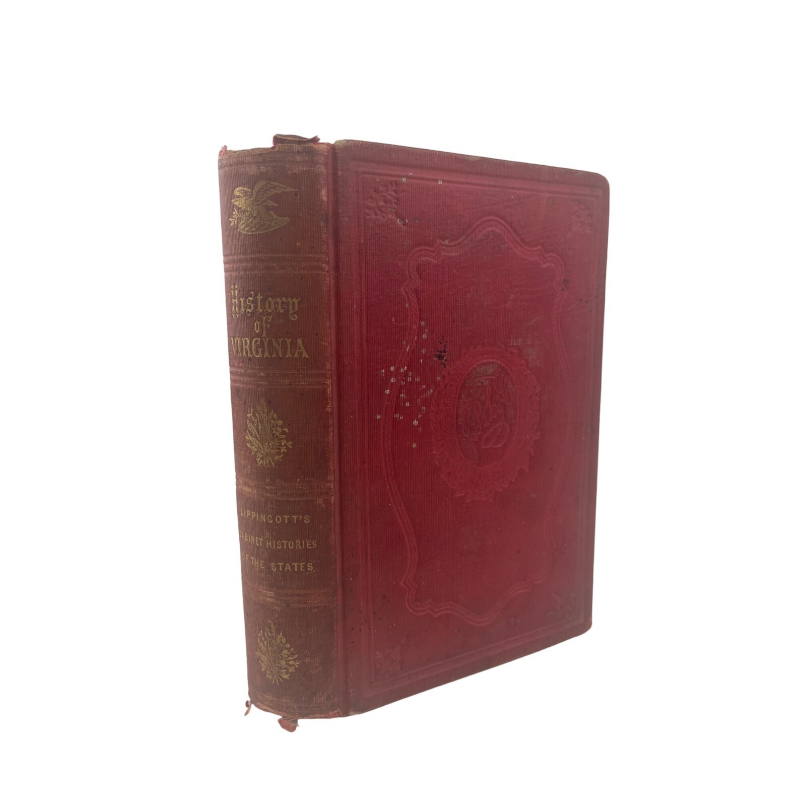 History of Virginia Lippincott’s Cabinet Histories of The States 1854 Carpenter
