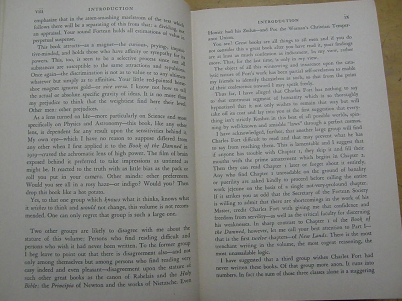 The Books of Charles Fort – OCCULT FISHFALL UNEXPLAINED POLTERGEIST MYSTERY 1ST