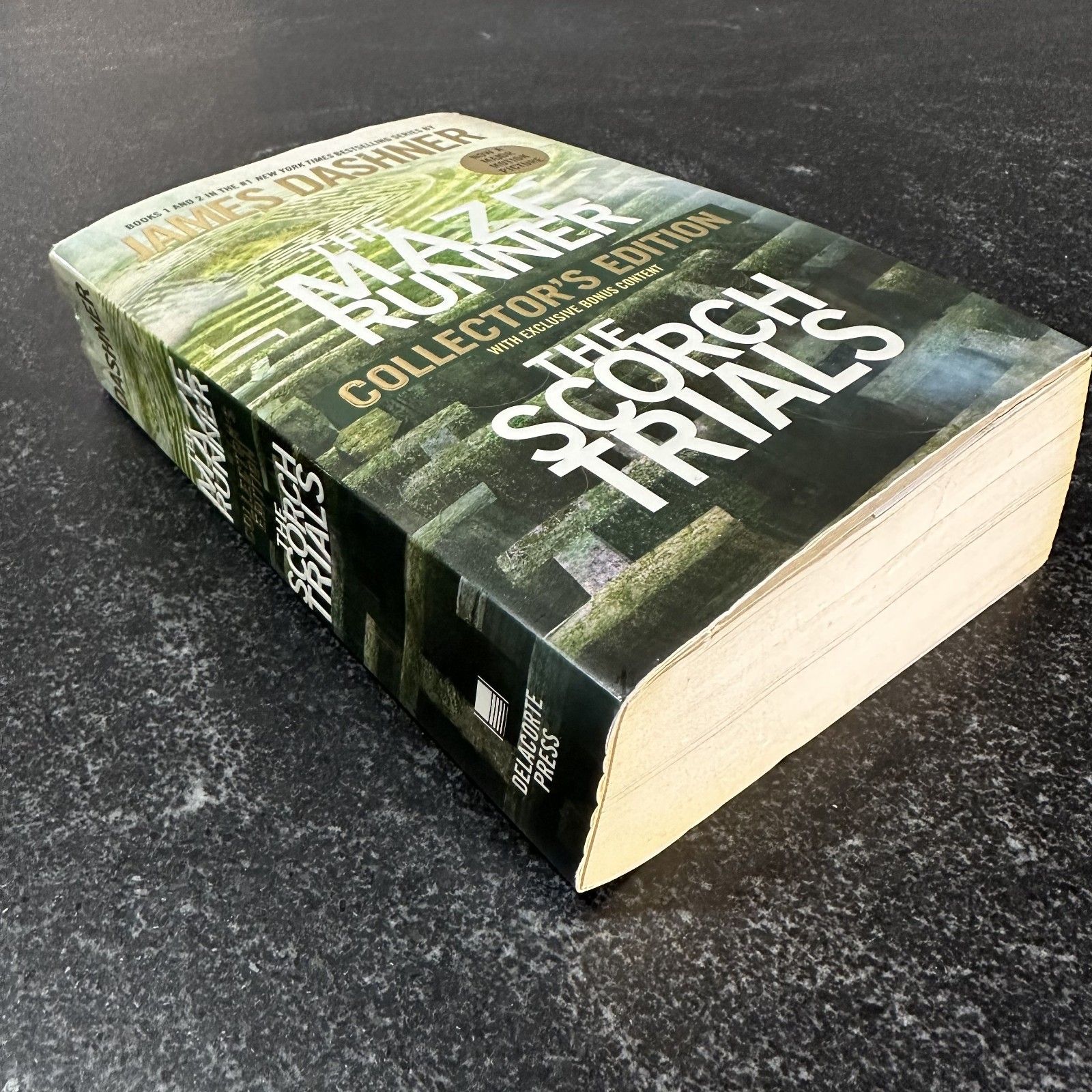 SIGNED JAMES DASHNER Collectors Edition Exclusive MAZE RUNNER SCORCH TRIALS