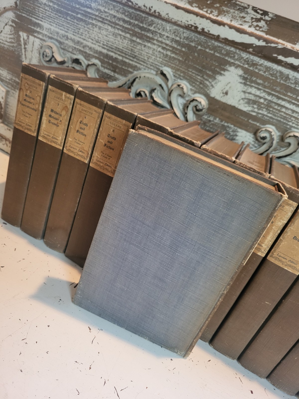 Works J. W. von Goethe 1902 Complete Set Limited Lyceum Edition #186/750 14 Vols