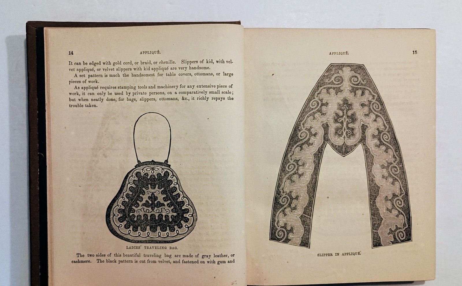 1859 The Ladies Hand Book of Fancy & Ornamental Work, Illust, Knitting Quilting