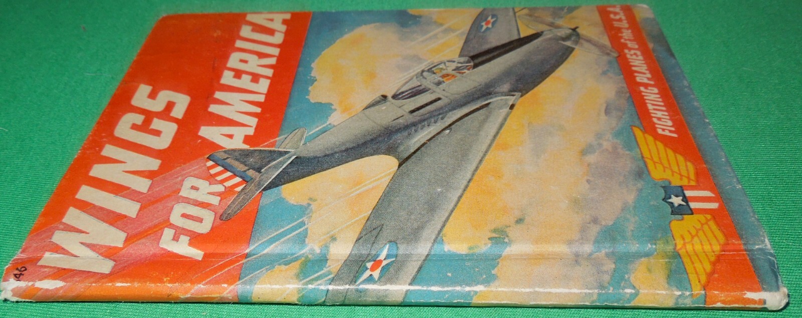 WW2 1943 Planes in Action by Reed Kinert & 1942 Wings for America by T. Penfield