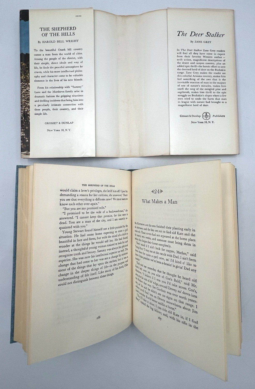 The Shepherd of the Hills | Harold Bell Wright | 1970 Grosset & Dunlap HC/DJ Vtg