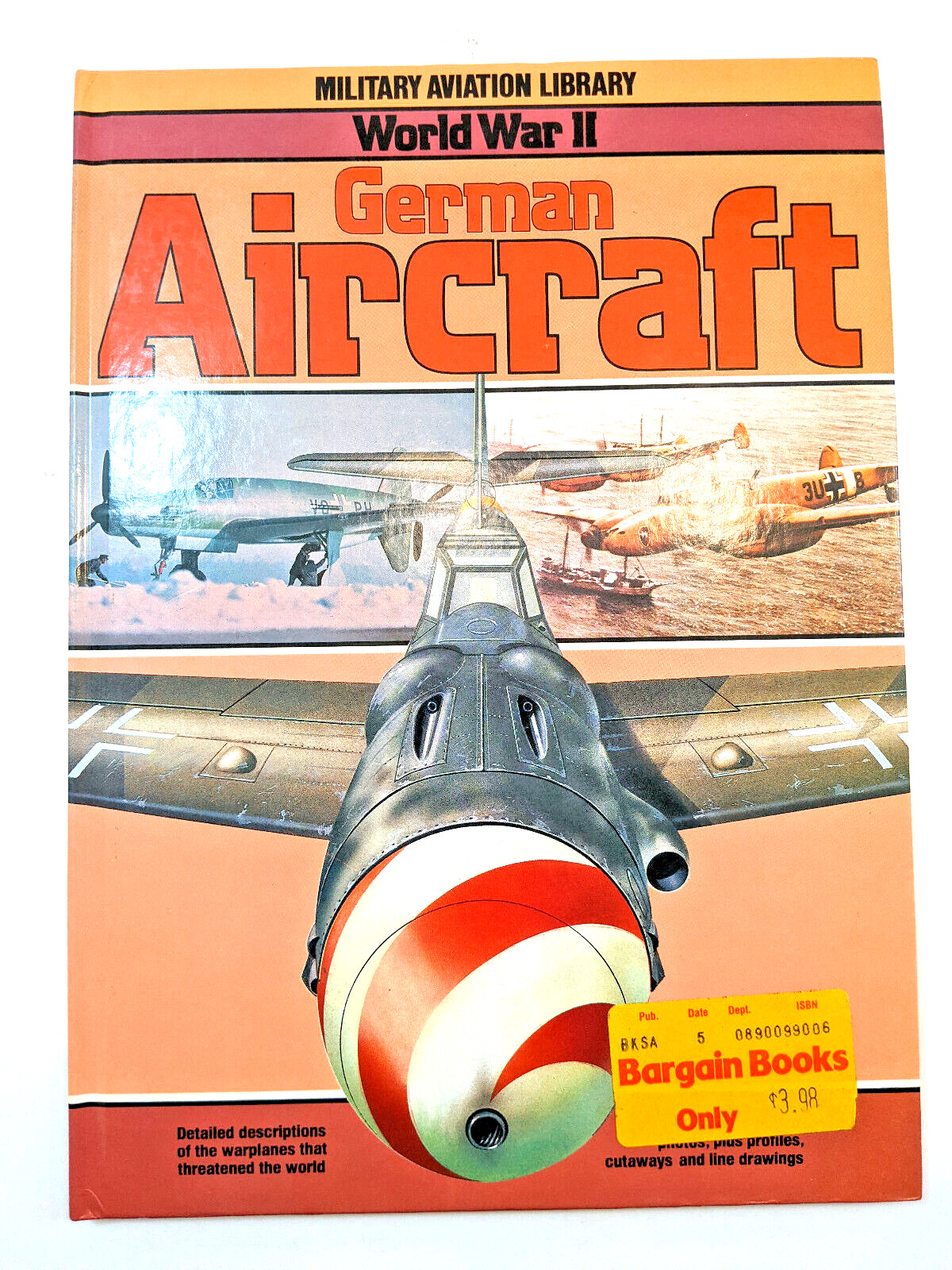 WORLD WAR II GERMAN AIRCRAFT by Bill Gunston 1985 WW2 Aviation Educational HC
