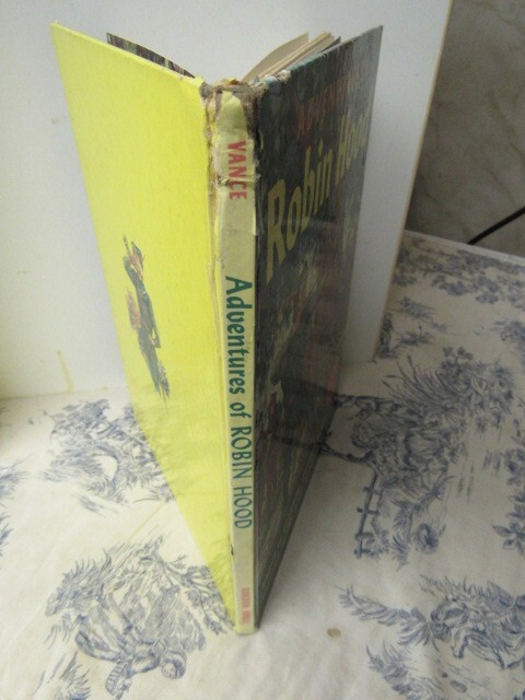 Vtg. 1953 Adventures of Robin Hood by Eleanor Graham Vance Childrens Book