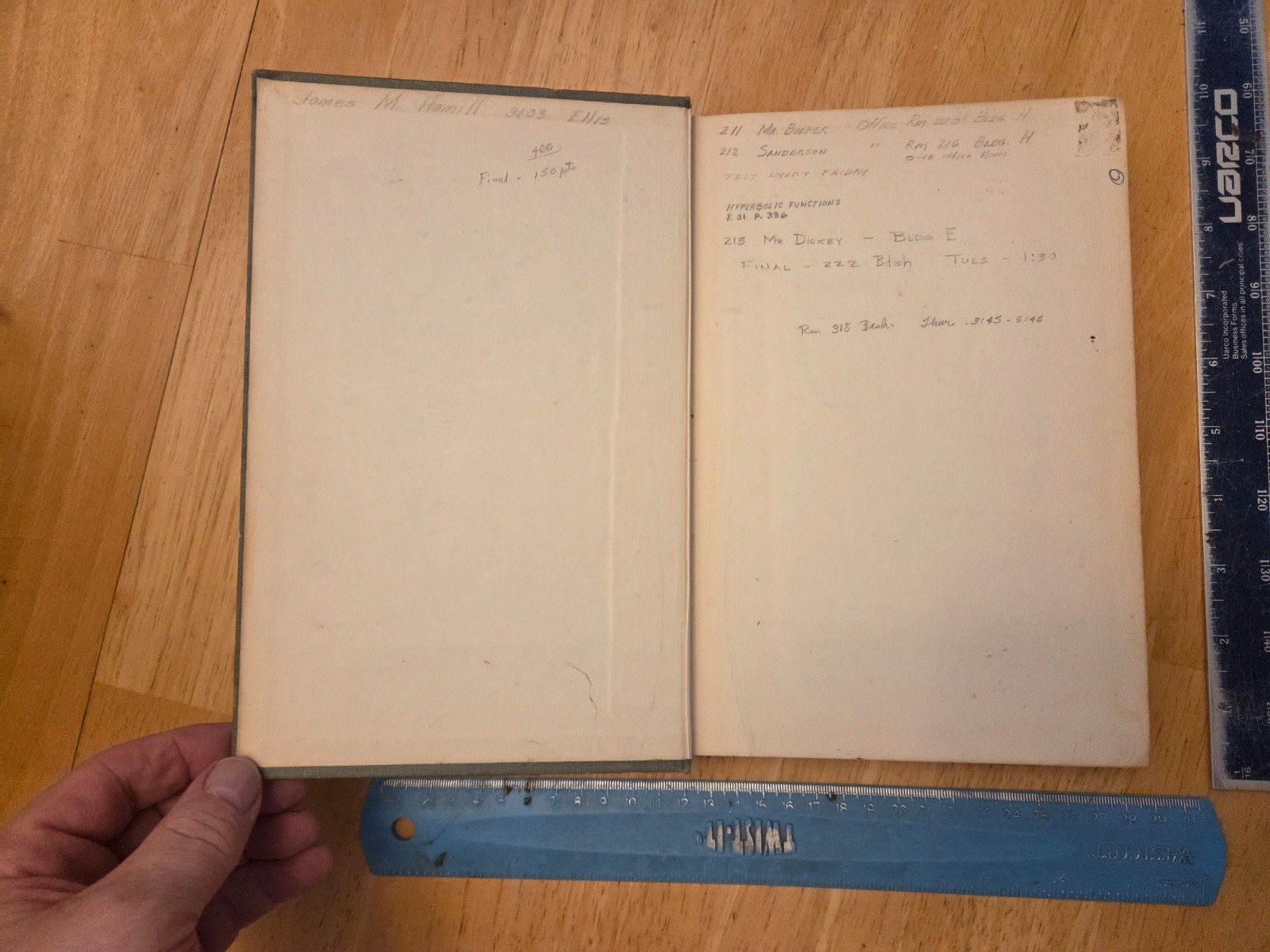 Calculus with Analytic Geometry – Johnson and Kiokemeister – 1960 Hardcover