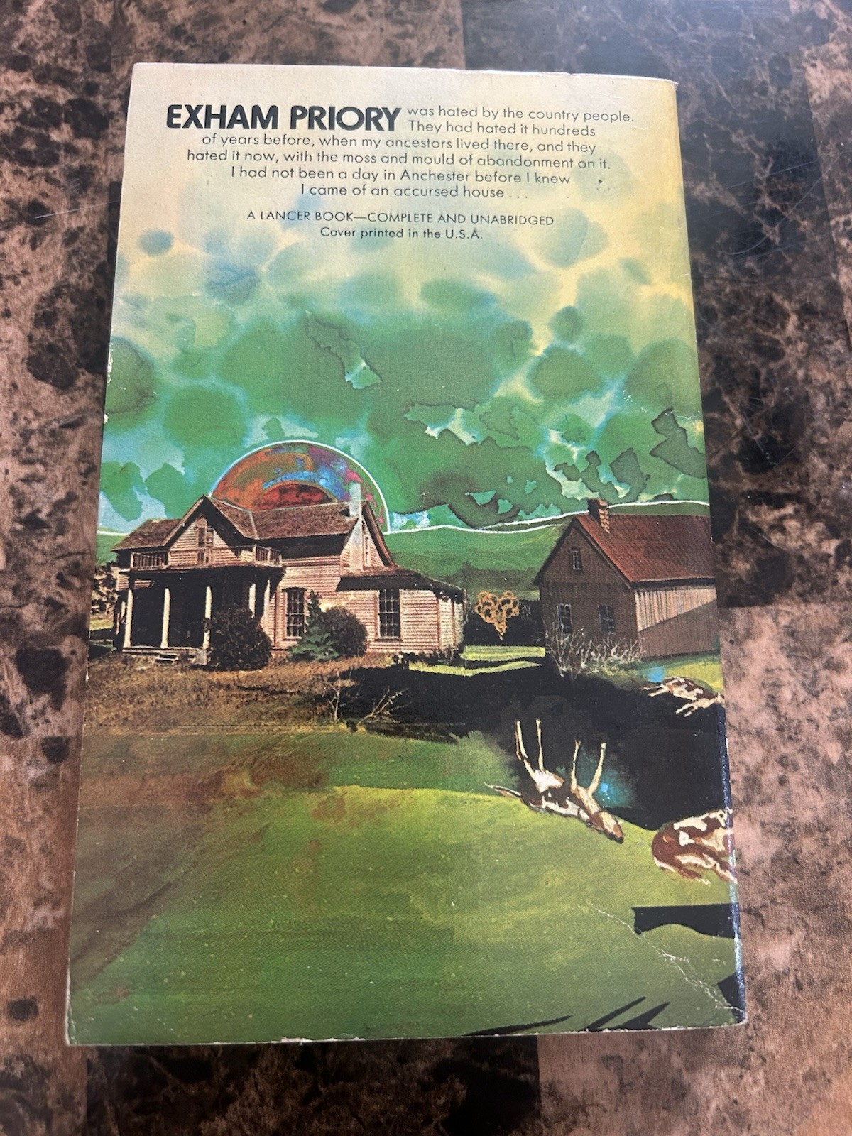 The Dunwich Horror H.P. Lovecraft PB w/original Ad Intact See Picture Great Cond