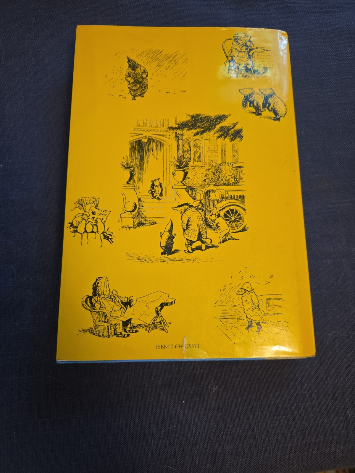 The Wind in the Willows Grahame Shepard 75th Anniversary Edition Scribners nice