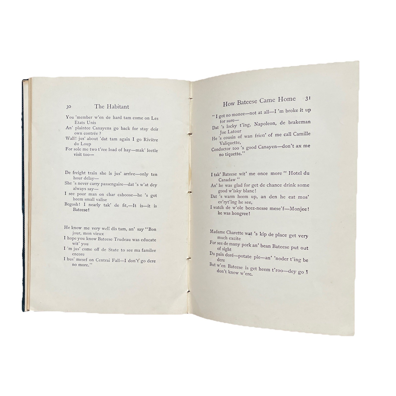 The Habitant and other French-Canadian Poems ed. by William Henry Drummond 1909