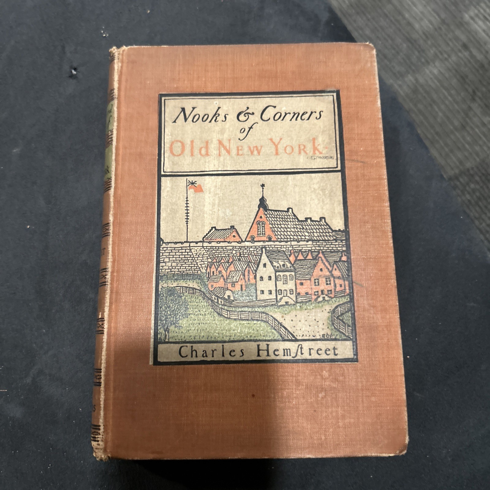 1899 1st ed. Many UNCUT pages. Nooks & Corners of Old New York, Illustrated b/w