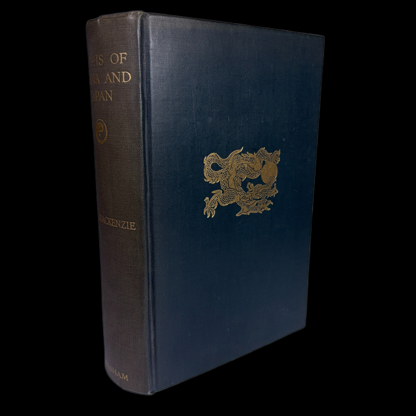 Myths of China & Japan ~ Donald A. Mackenzie ~ c1920 Illustrated Harrap Myth