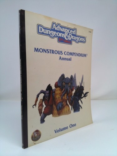 Monstrous Compendium Annual, Vol. 1 by Inc. Wizards Of The Coast (January…