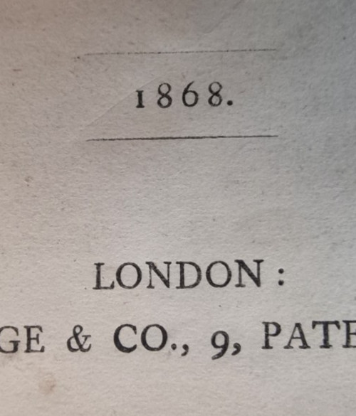 1868 Methodist Temperance Magazine First Year Vol 1 Half Leather Wesleyan