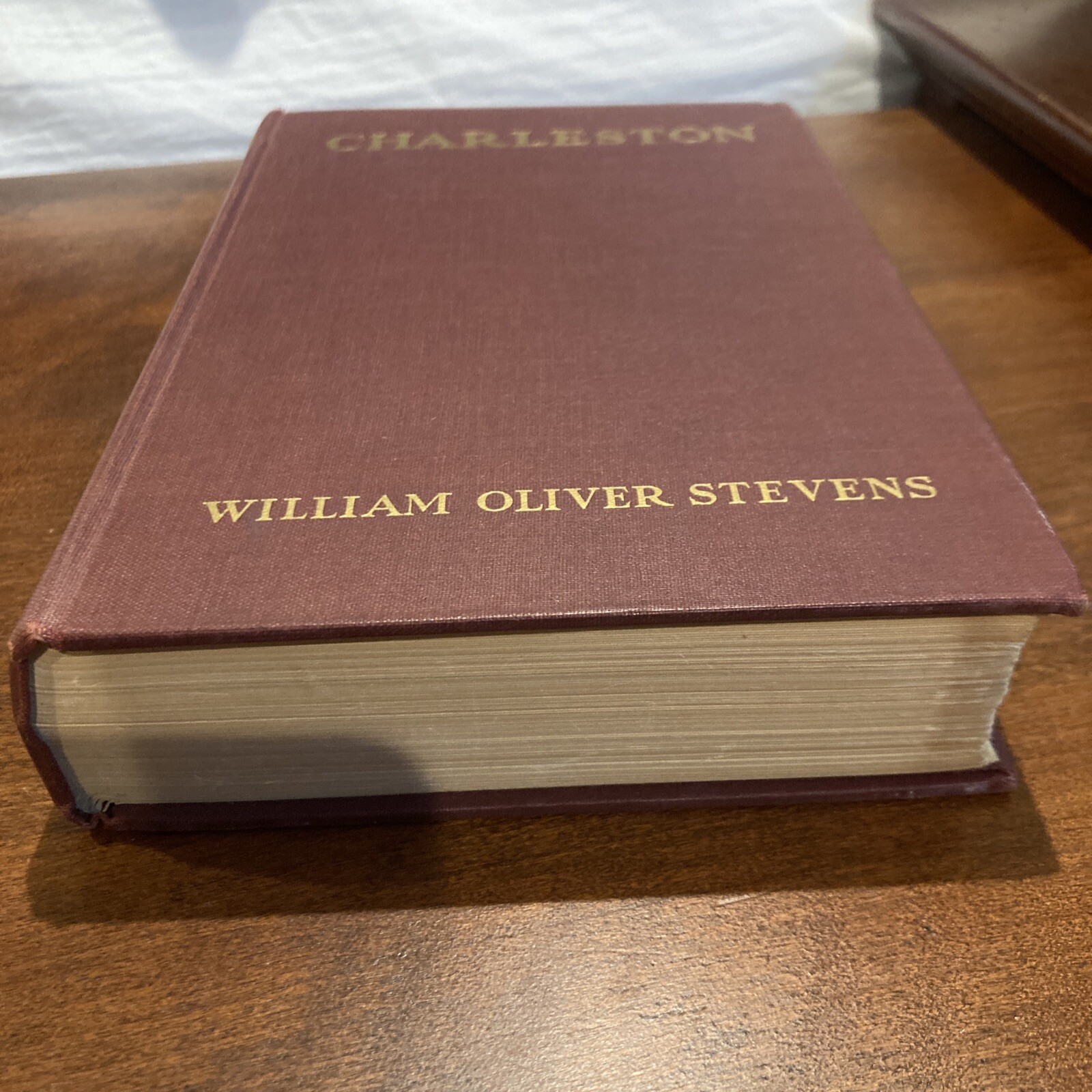 Charleston By William Oliver Stevens, SOUTH CAROLINA History, Hardcover 1939