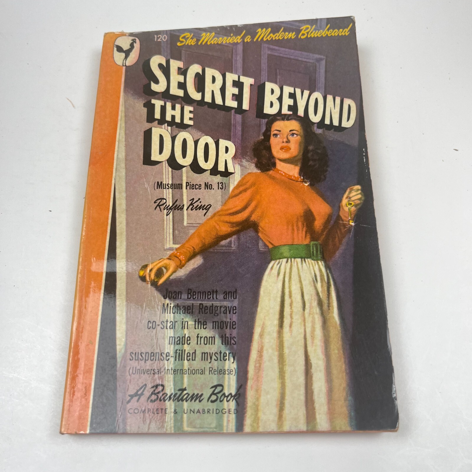 Secret Beyond the Door by Rufus King 1947 BANTAM Paperback Book Thriller Mystery