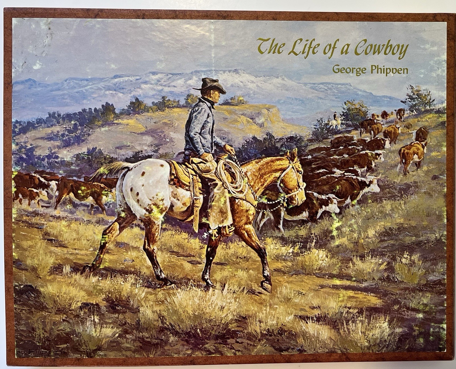 George Phippen The Life of a Cowboy limited 62/100 SIGNED by Louise Phippen