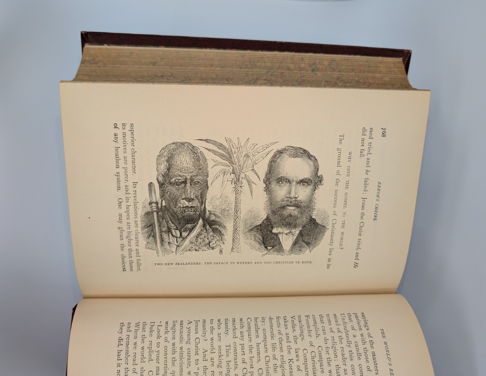 Error’s Chains: How Forged and Broken 1884 Antique Victorian Occult History Book