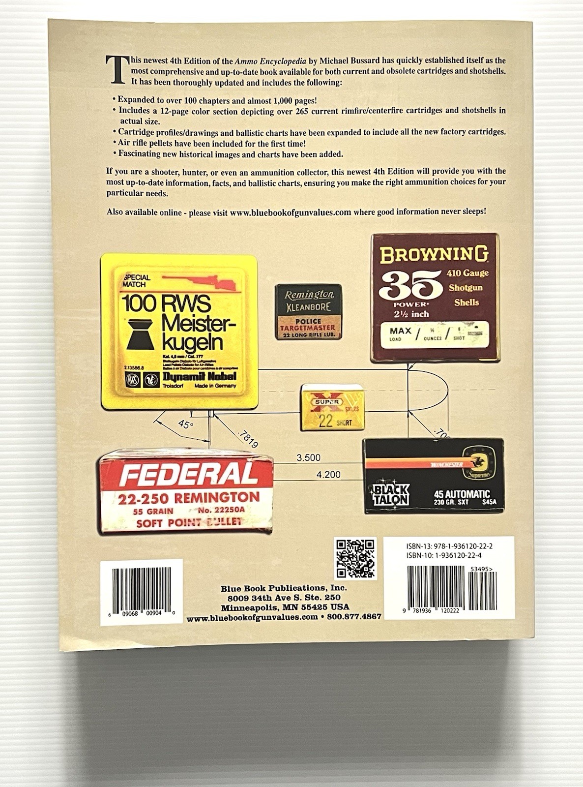Ammo Encyclopedia by Michael Bussard 4th Edition Ammunition Reference PB 2012