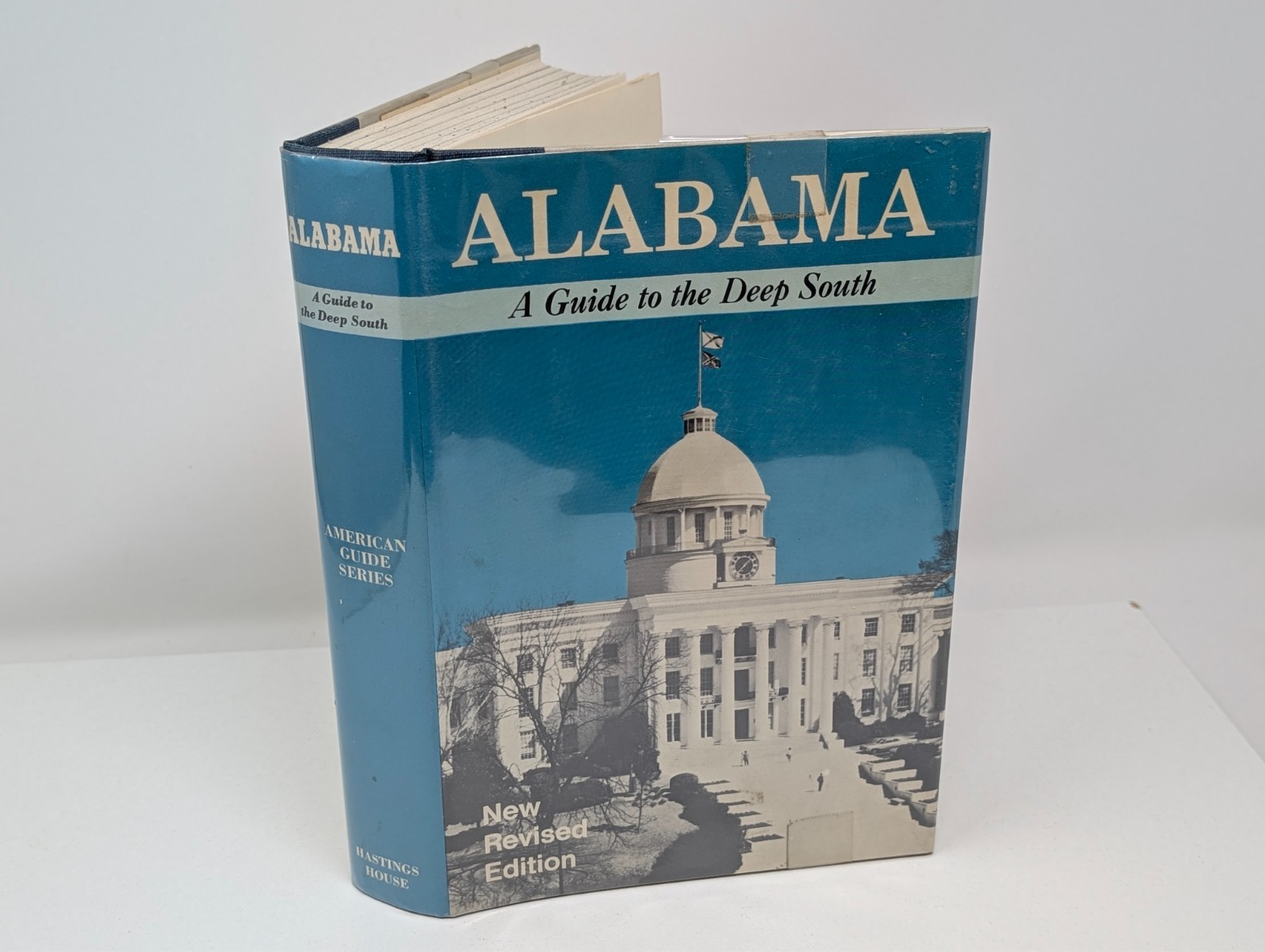 Alabama WPA Guide, 1975 New Revised Edition, HC w/ Dust Jacket, Hastings House