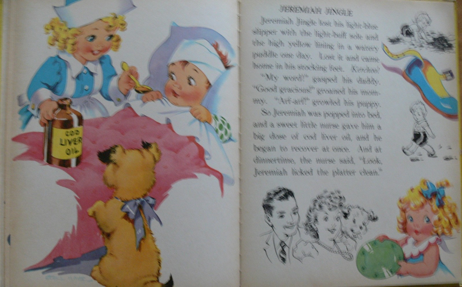 Vintage Saalfield Book ~ THE GOODY-GOOD BOOK OF STORIES w/dj ~ Ethel Hays