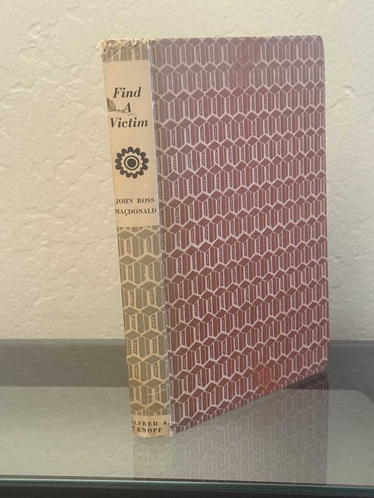 Find a Victim by John Ross Macdonald 1954 Hardcover