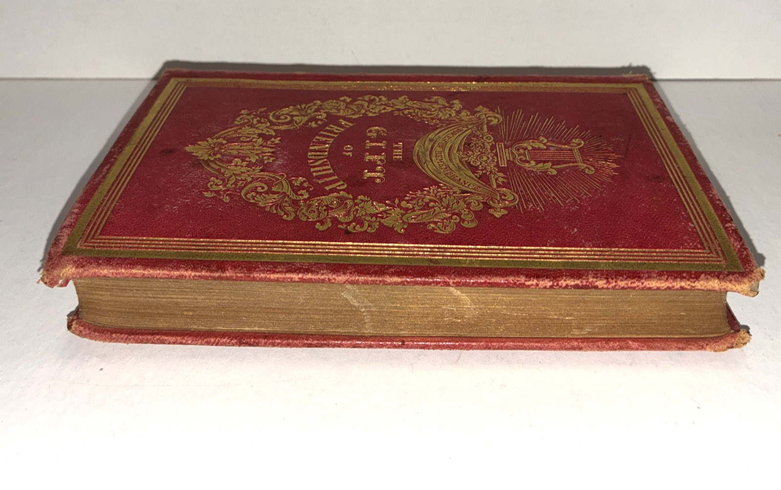 1851 The Gift of Friendship Rare Illustrated Gift Book HC