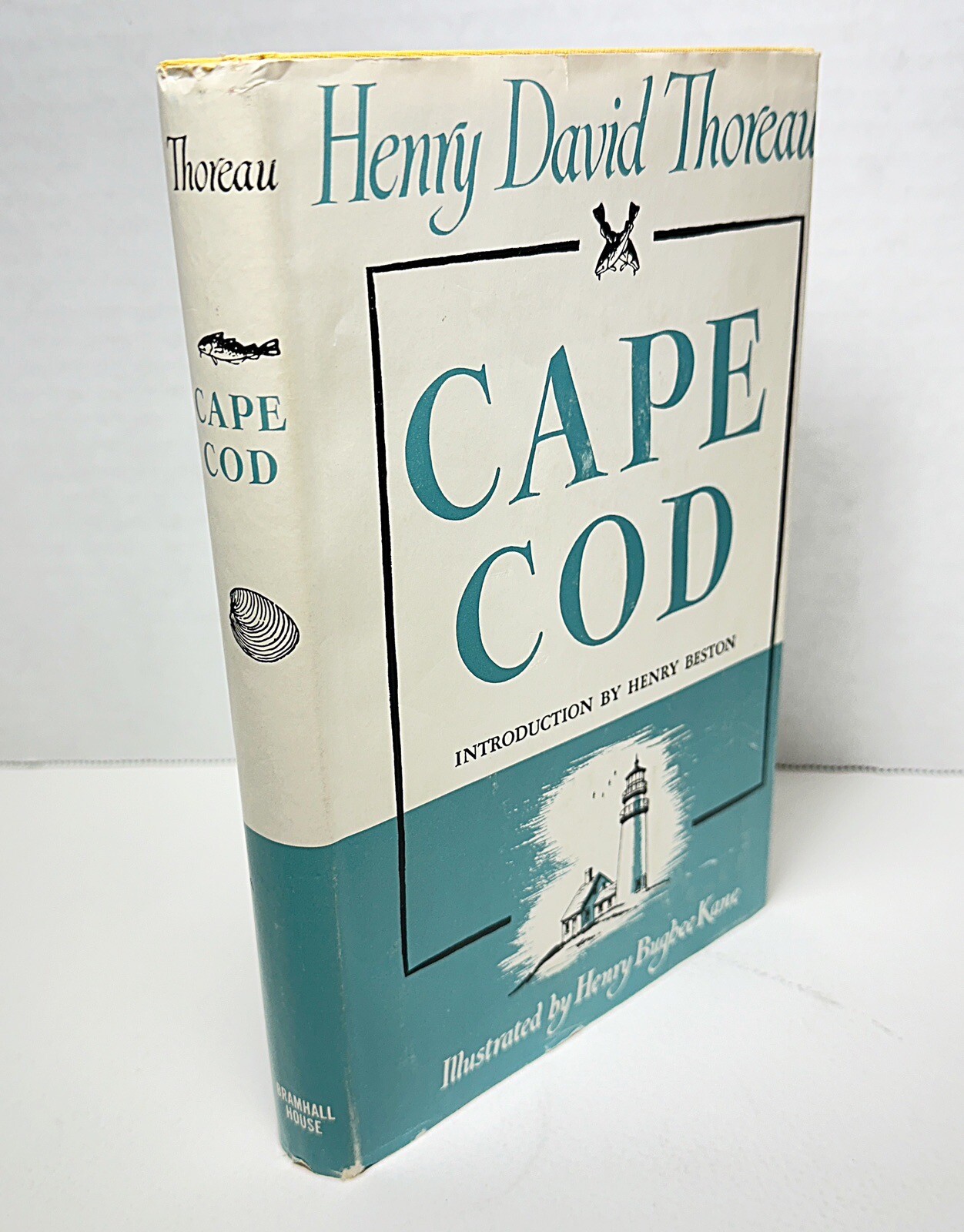 Cape Cod Henry David Thoreau 1951 Bramhall House First Edition HC W/ Dust jacket