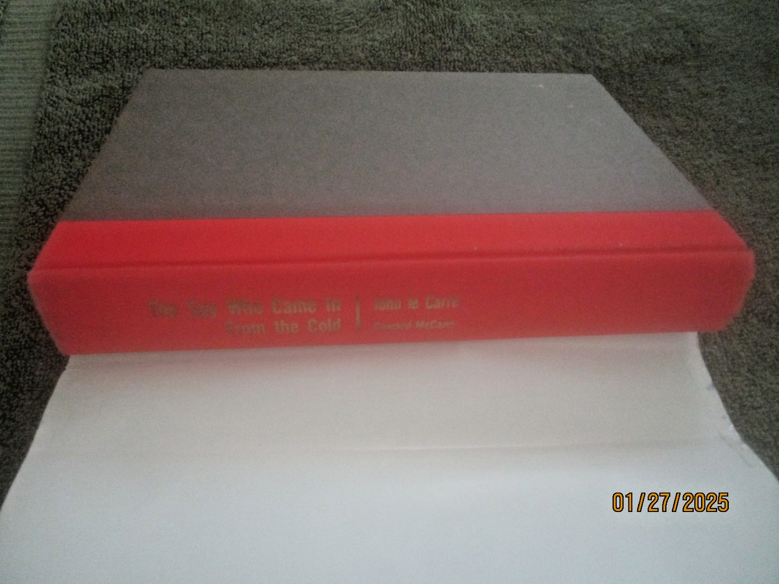 THE SPY WHO CAME IN FROM THE COLD, John Le Carre (stated 1964 HB 1st, VG++)