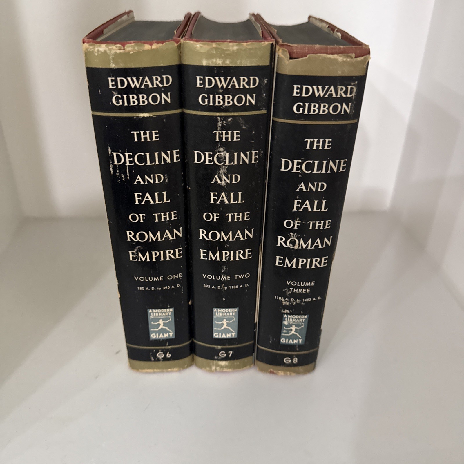 The Decline and Fall of the Roman Empire by Edward Gibbon Modern Library Giant