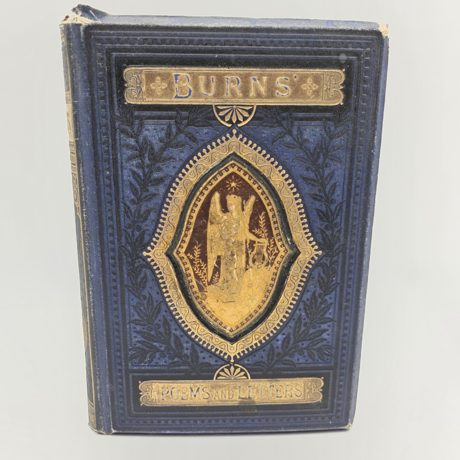 Antique Burns Poems And Letters Published By Gall & Inglis Decorative Inlay