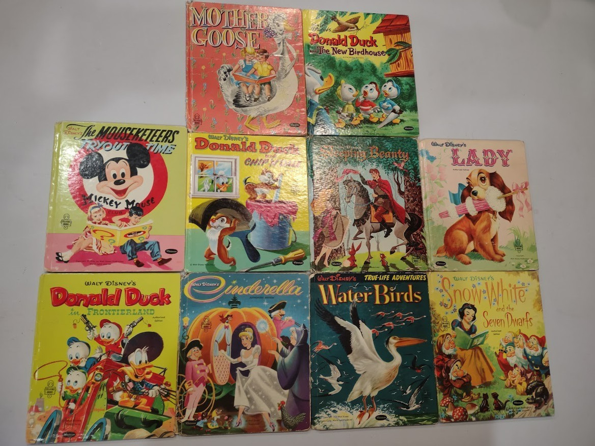 Vintage Whitman Tell-a-Tale Books Lot of 10