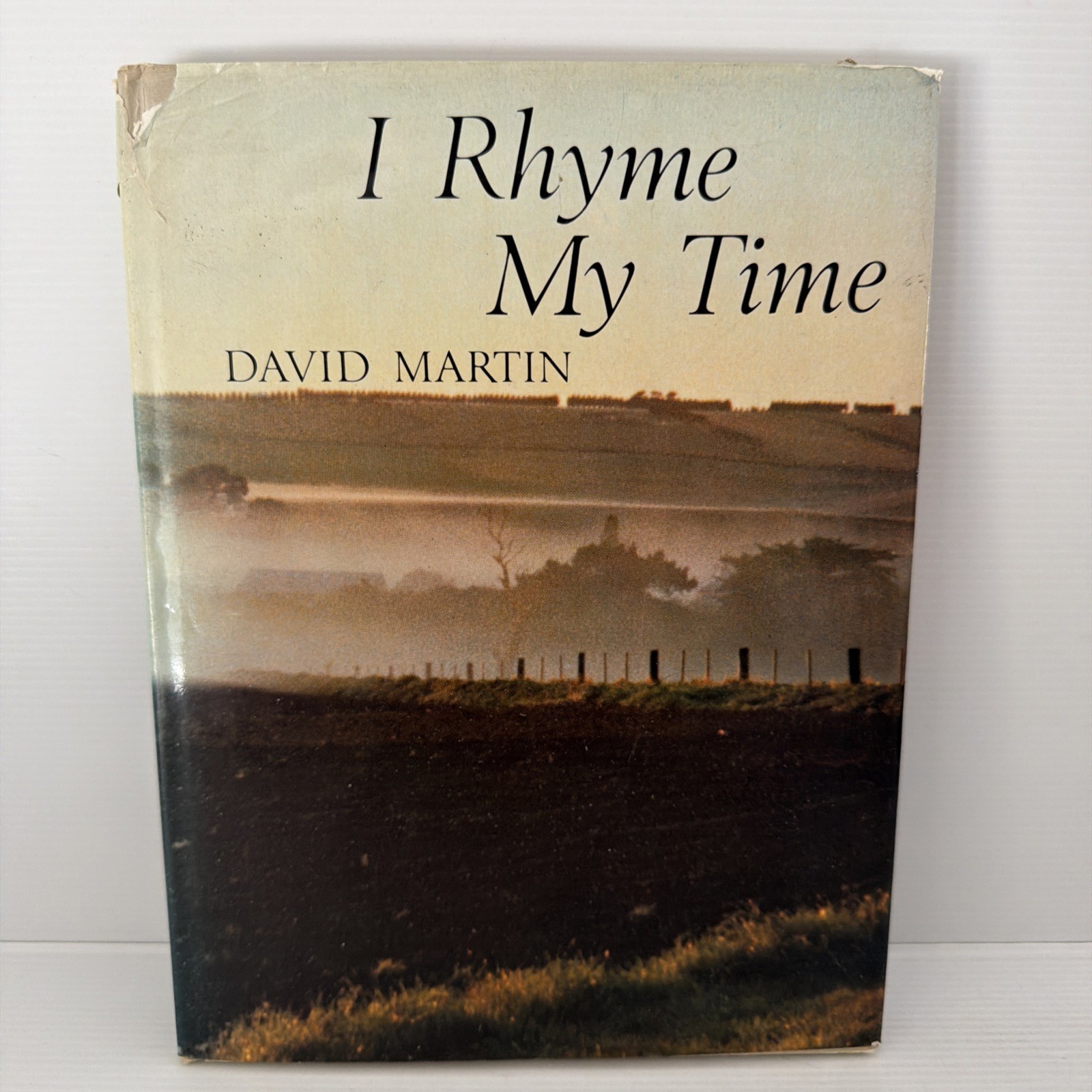 ANTIQUARIAN POETRY ,I RHYME MY TIME by DAVID MARTIN , HC/DJ , 1980 ,
