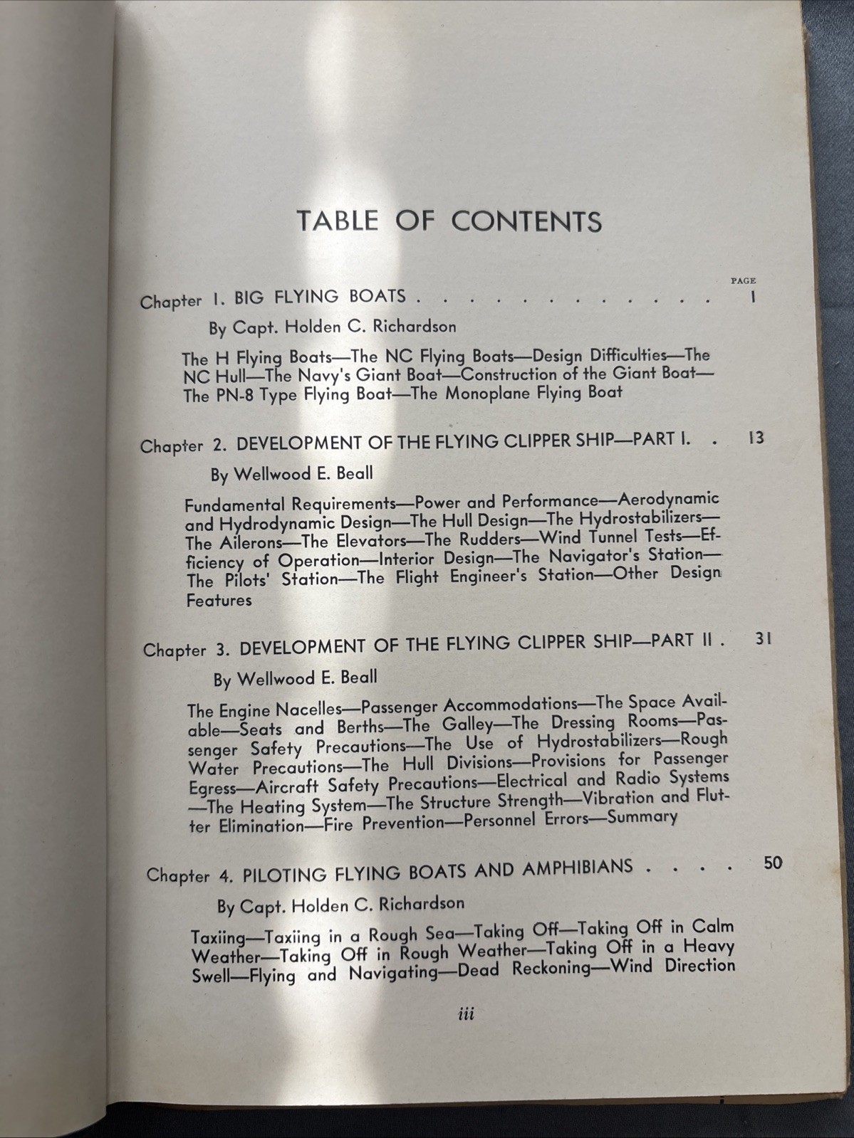 Flying Boats 1942 1st Ed. WWII Pan American Clipper Boeing Seaplanes Dust Jacket