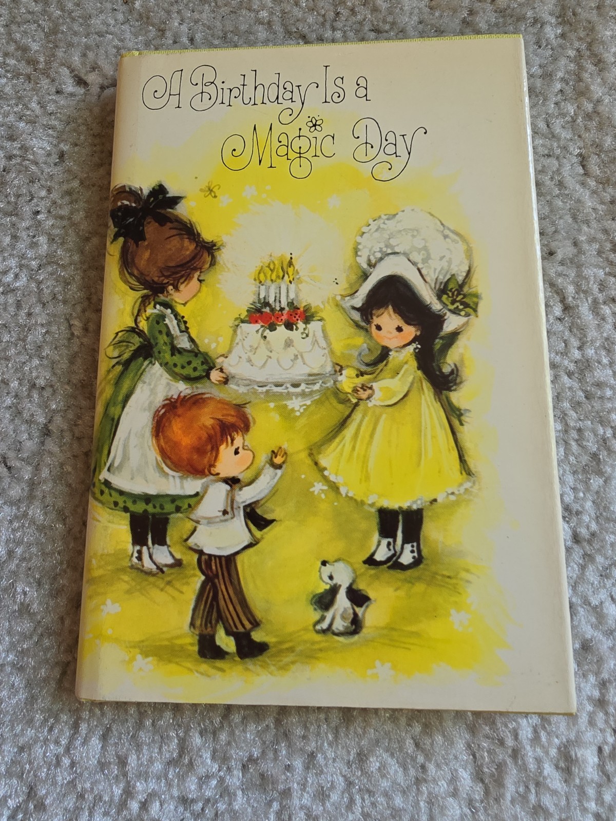 A BIRTHDAY IS A MAGIC DAY BY DEAN WALLEY Walley, Dean 1970. Vintage
