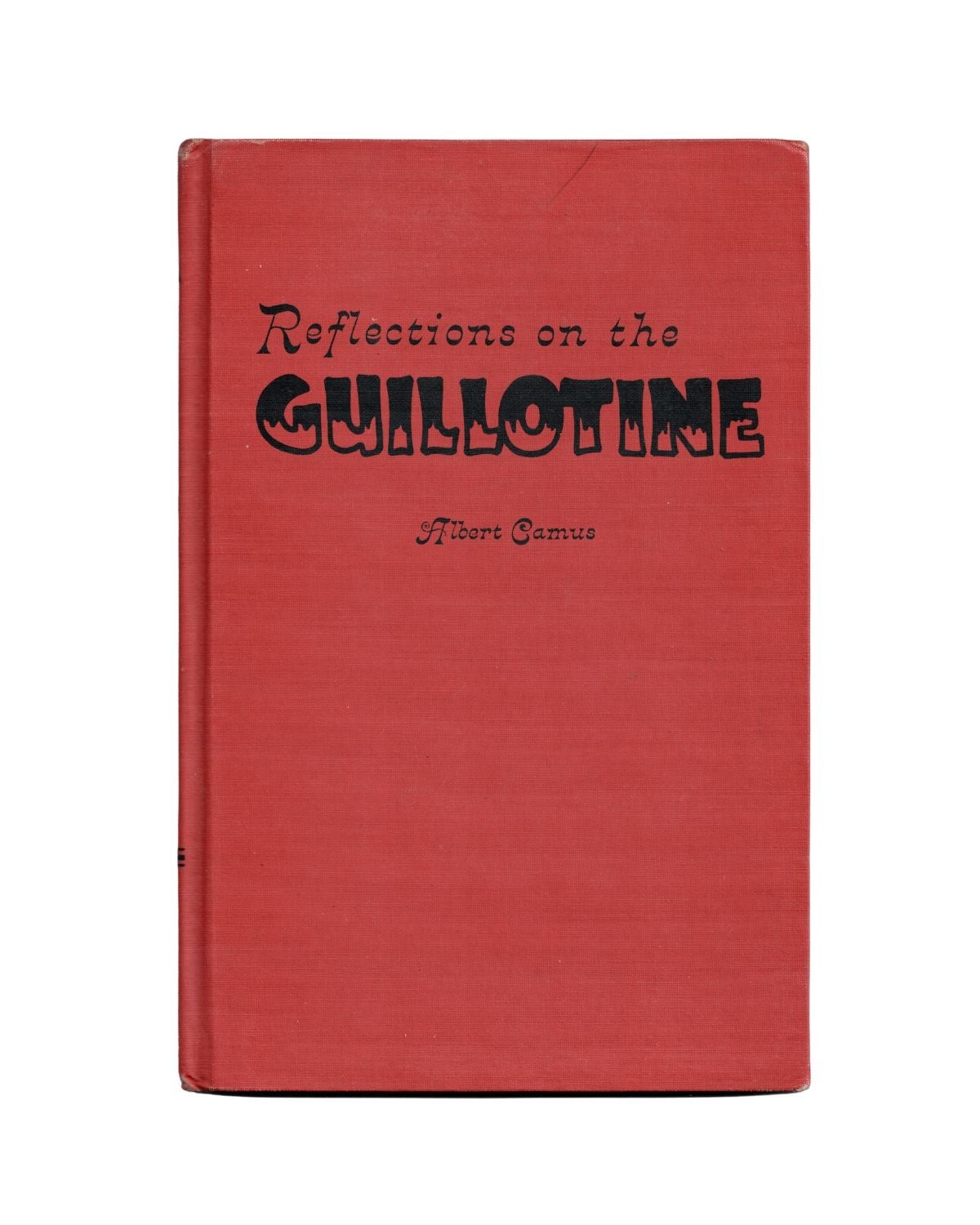 albert camus / reflections on the guillotine 1960