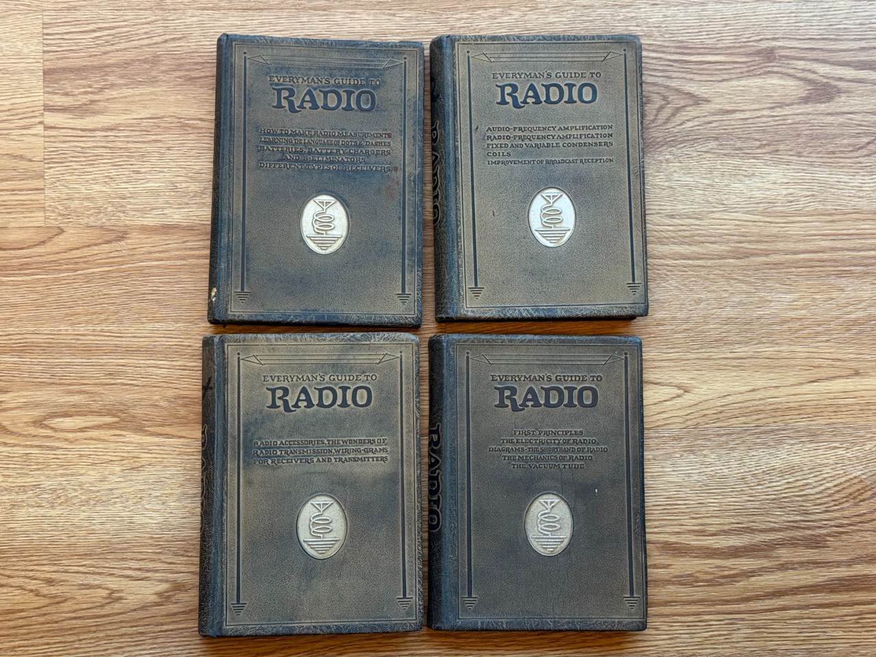 1926 EVERYMAN’S GUIDE TO RADIO – VOLUMES 1-4