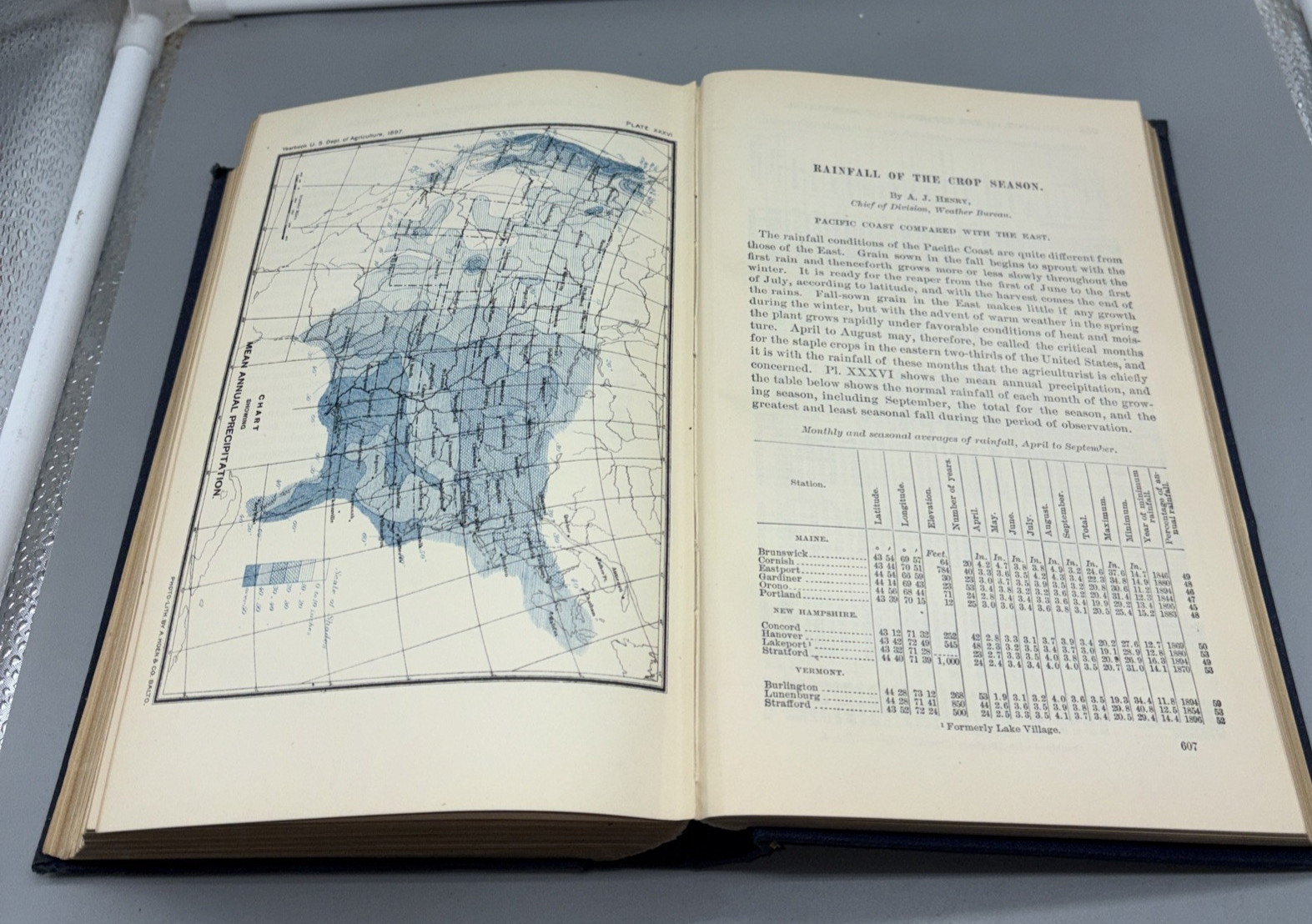 1897 USDA Yearbook Of The United States Department Of Agriculture HB