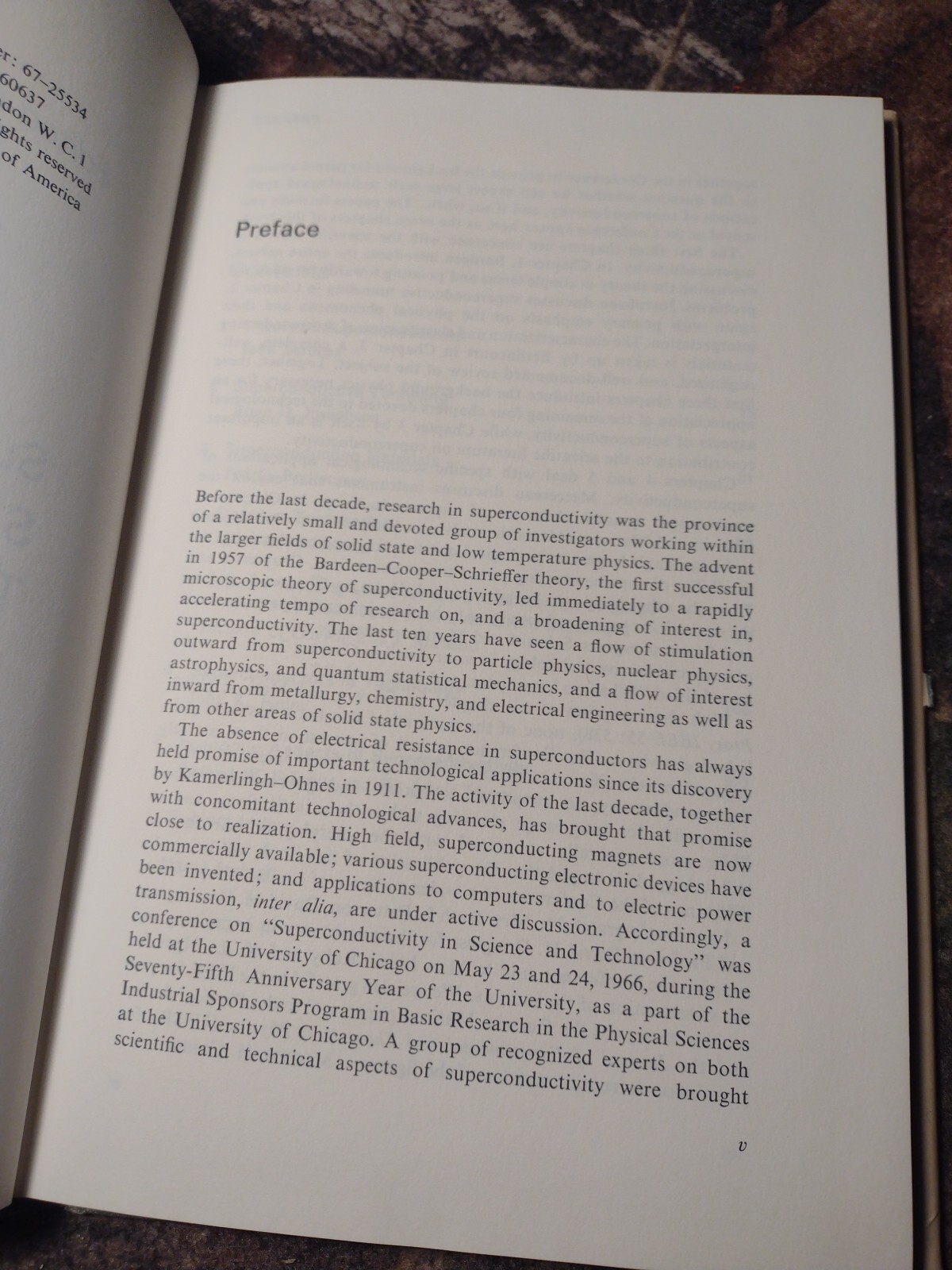 Superconductivity in Science and Technology by Morrel Cohen -Hardcover -1967