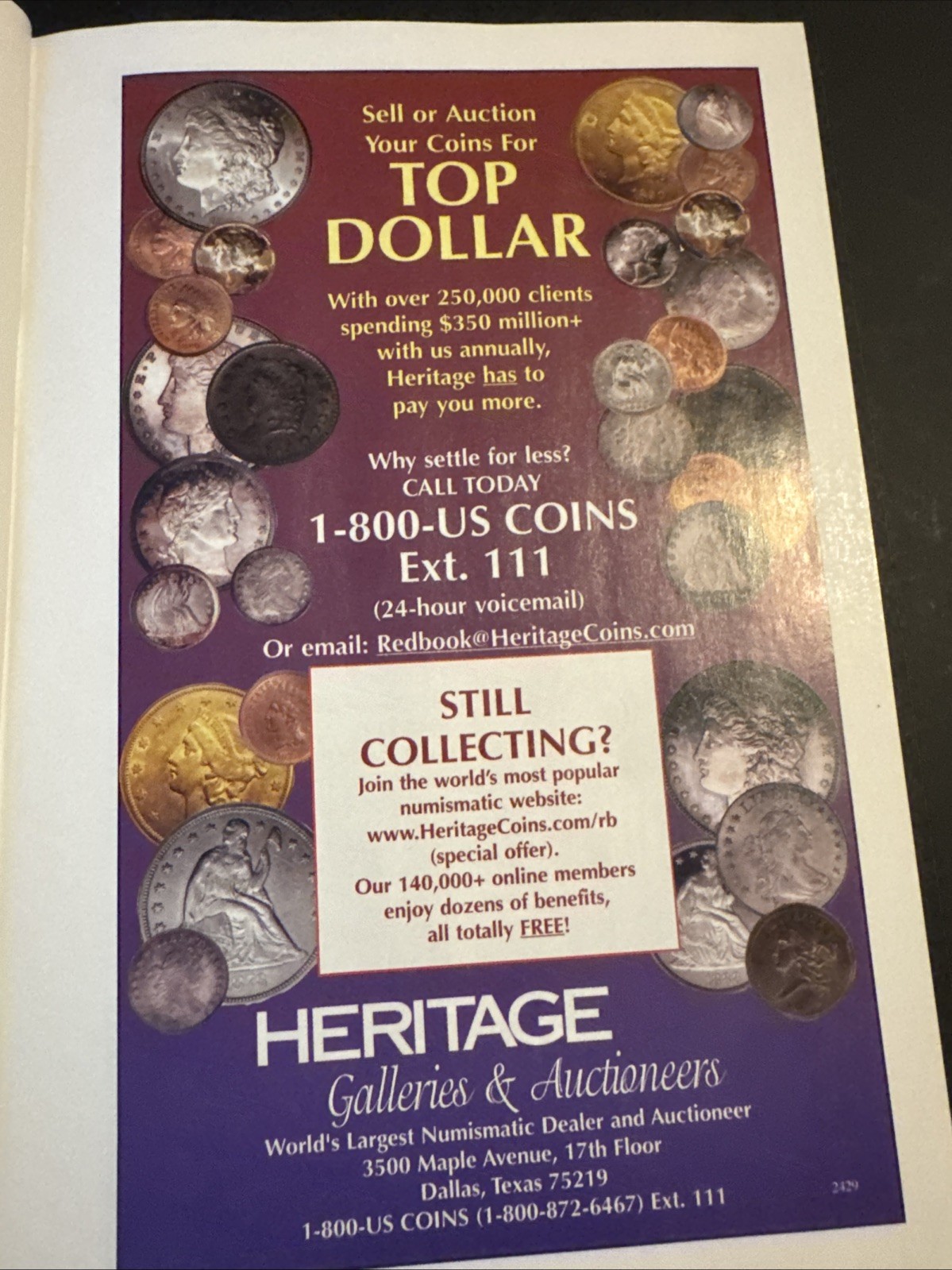 Whitman Official Red Book Guide Book of U.S. Coins 60th Edition 2007 (HC) Good