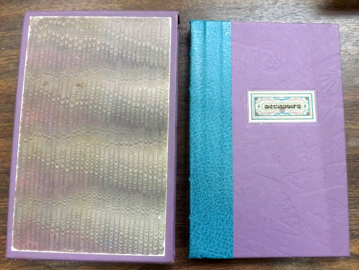 DICKSON STAMP COLLECTION DUFFY DESIGN GROUP PRINTING ATLANTA GA 1989 HB BOOK