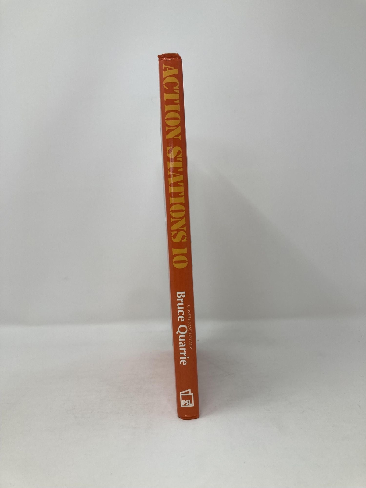 Action Stations 10 Supplement and Index by Bruce Quarrie First 1st Ed VG HC 1987